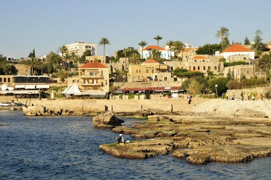 Ancient port of Jbeil, Byblos, Lebanon, Middle East, Asia