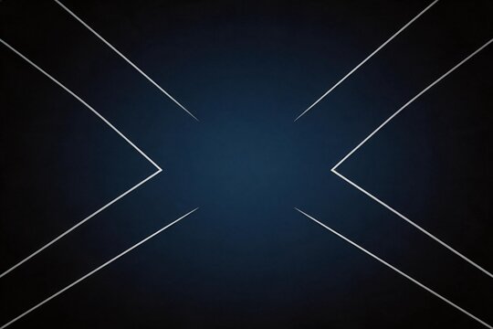 Abstract geometric lines on dark blue background