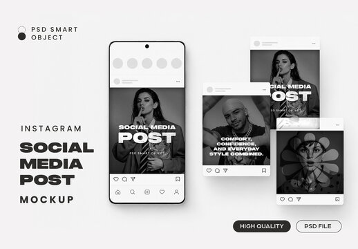 Instagram Social Media Post Mockup