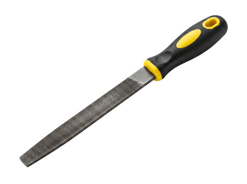 Flat file with ergonomic grip handle