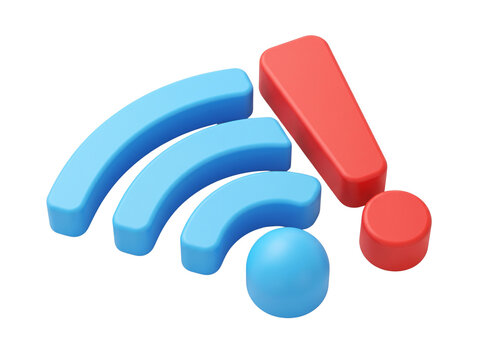 No internet connection signal error