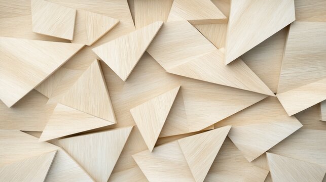 Abstract geometric wood pattern background texture, modern design concept