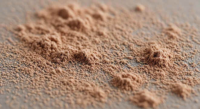 Dust explosion or sandstorm in a desert-like environment with dark clouds