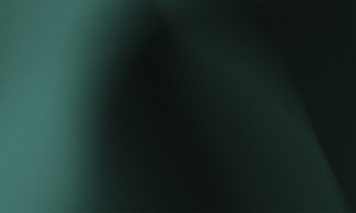 Obraz premium green abstract background with film grain effect, retro grain texture, and subtle light reflections