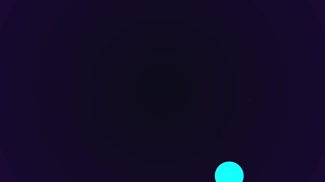 Vibrant neon geometric shapes animation revealing evolving patterns digital motion graphics background