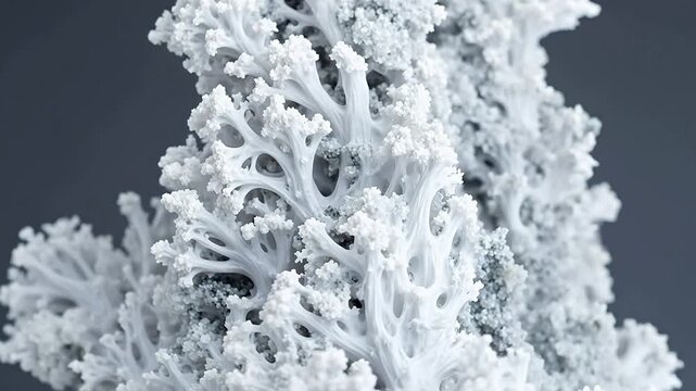 Electron Microscope View of Carbonate Crystals from CO2 Mineralization
