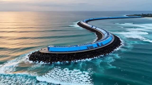 Ocean Energy: Harnessing Waves for Power & Protection