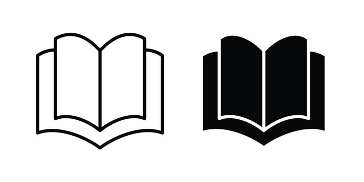 open book icon graphic design symbols vector illustration