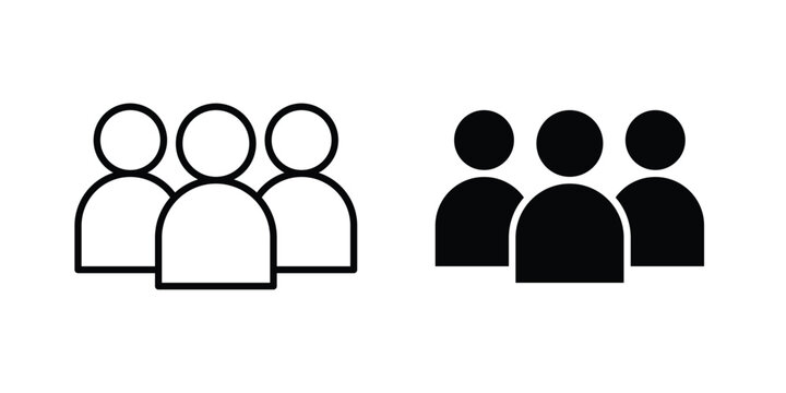 people icon graphic design symbols vector illustration