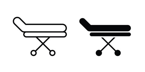 Stretcher icon graphic design symbols vector illustration © Warpiya