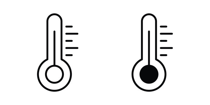 Thermometer icon graphic design symbols vector illustration