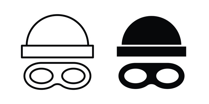 Thief icon graphic design symbols vector illustration