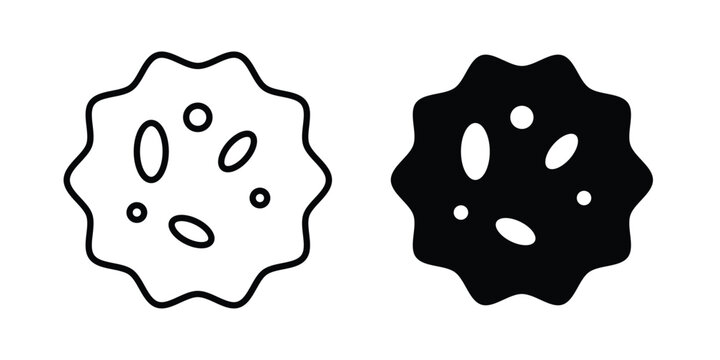 White blood cell icon graphic design symbols vector illustration