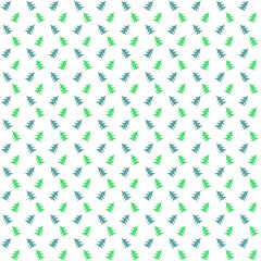 Fototapeta premium Pine tree pattern wallpaper. Design for: website background, festive gift wrapping paper, holiday-themed graphic design projects. Vector. Transparent PNG version.