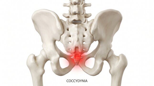 3D Anatomy Illustration Human Pelvis and Sacrum Pain Anatomy Illustration