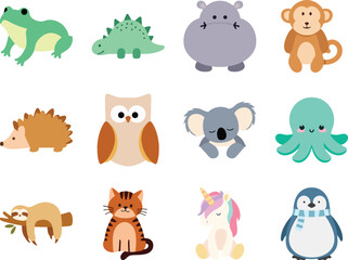 Cute Animal and Fantasy Creature Illustration Collection © KEI KATA