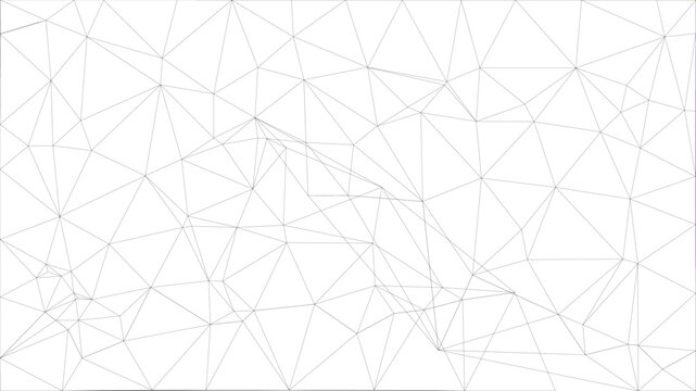 delaunay triangulation mesh pattern, geometric wireframe network, abstract triangle grid