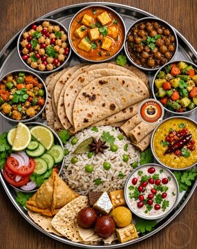 variety of food