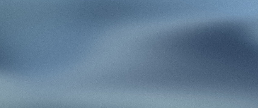 Abstract fluid wave background in blue, grey tones with soft grainy texture for website hero header of modern tech startup.
