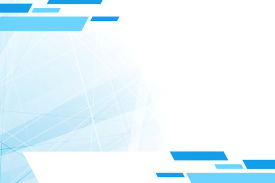 Blue White Modern Business Linktree Background - 1
