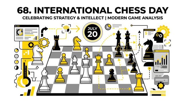 International Chess Day 68th Celebration: Strategy, Intellect, Modern Game Analysis