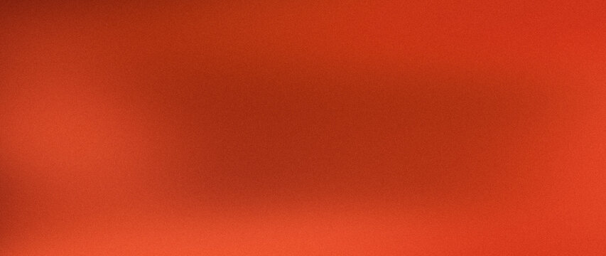 Grainy mesh gradient in red, orange shades with fluid curves for web header section of tech startup.