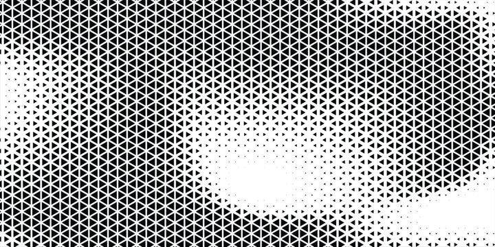 Intense solar flare radiation blast motif with repeating geometric fragments graphic illustration