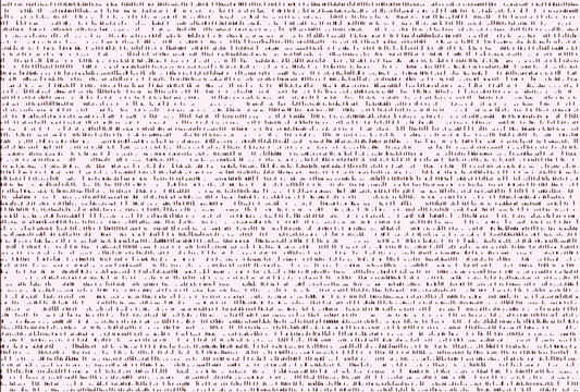 Minimalist repeating pattern of small dark brown triangular shapes