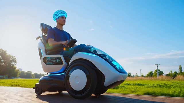 Mind-Controlled Smart Wheelchair: Outdoor Navigation with GPS and Brain Interface