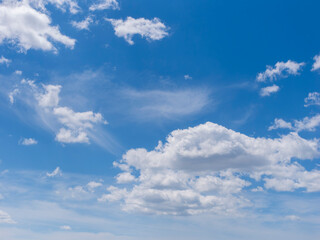 Fototapeta premium 青空と白い雲
