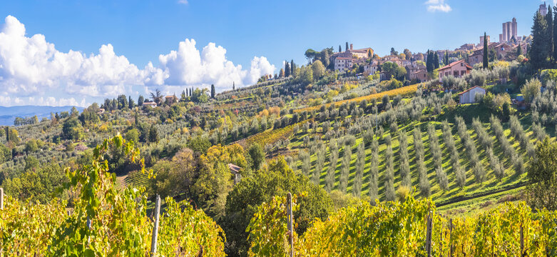 San Gemignano, Italie