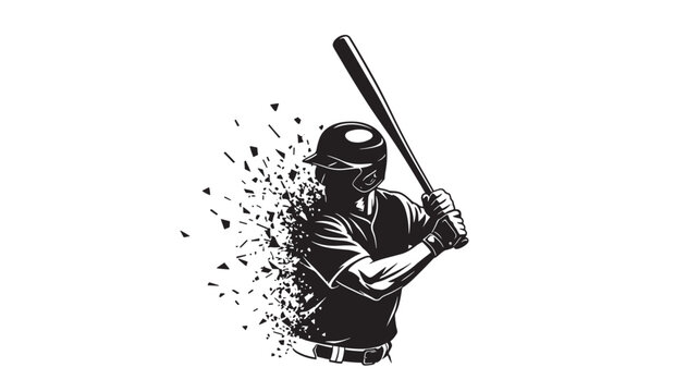 baseball player with bat