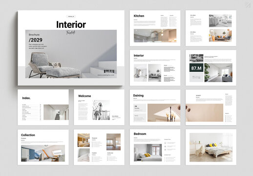 Interior Brochior Layout