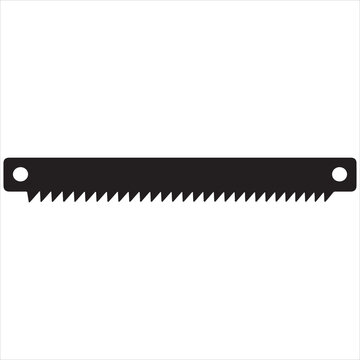 Black plastic comb with evenly spaced teeth and mounting holes