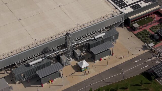 Large enterprise data infrastructure campus in Italy featuring hyperscale computing facilities, cloud operations and AI driven technology systems.
