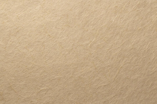 ベージュの和紙のテクスチャ