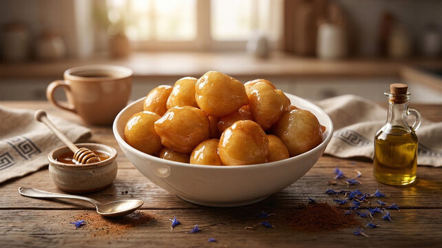 Greek Desert Loukoumades by Sia is Cooking