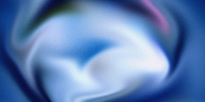 Abstract dynamic blue grainy gradient fluid wave background texture