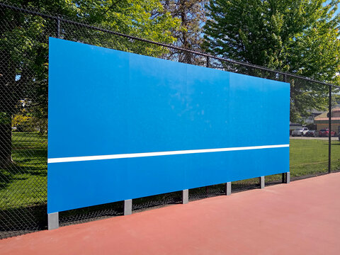 Tennis Practice Wall Rebounder Backboard City Park