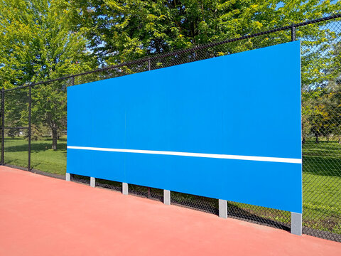 Tennis Practice Wall Rebounder Backboard City Park
