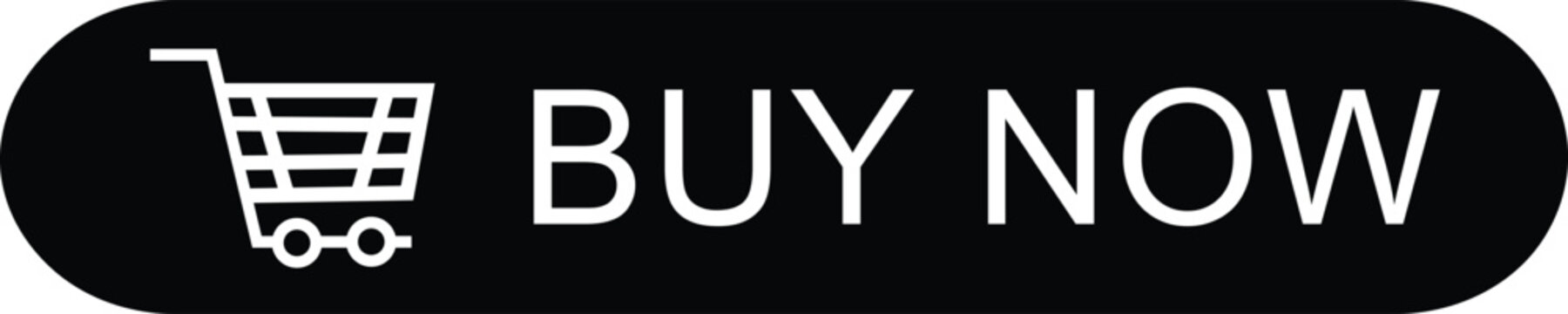 Buy now button with shopping cart icon for ecommerce website  online shopping concept  call to action