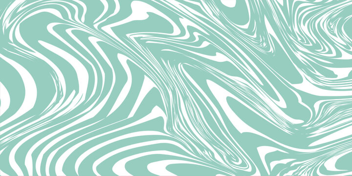 Groovy hippie 70s backgrounds. Waves, swirl, twirl pattern. Twisted and distorted vector texture in trendy retro psychedelic style. Y2k aesthetic.