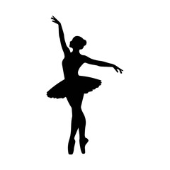 silhouette of a ballet dancer © Rime
