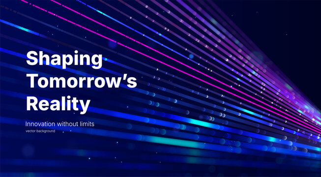 Abstract artificial intelligence background luminous data streams and network connections. Ideal for AI research, automation, SaaS and technology presentations of AI infrastructure, cloud computing