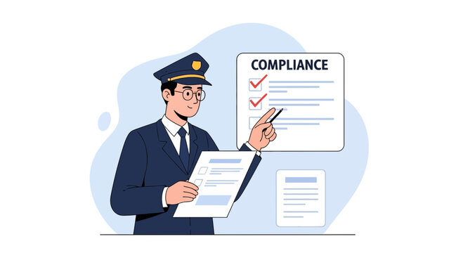 Officer Checks Compliance List Checklist