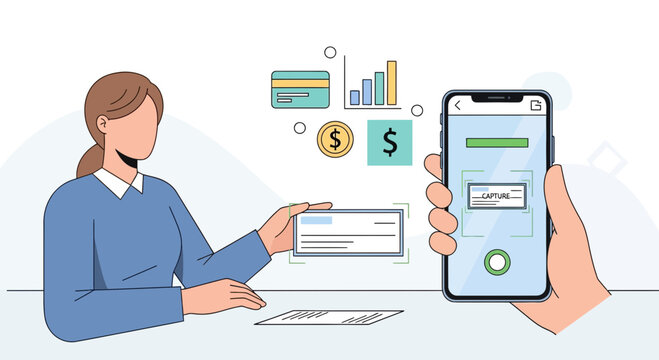 Mobile Banking Check Images – Browse 378,028 Stock Photos, Vectors, and ...