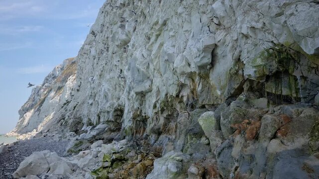Blanc-Nez Cape in the north of France
