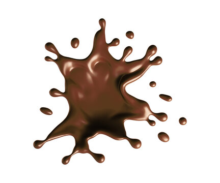 milk chocolate splash