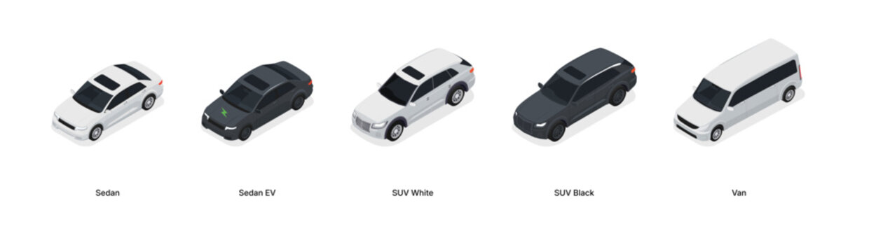 Isometric 2.5d cars