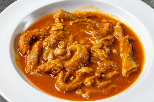 Traditional Hungarian Pacal Porkolt Stew